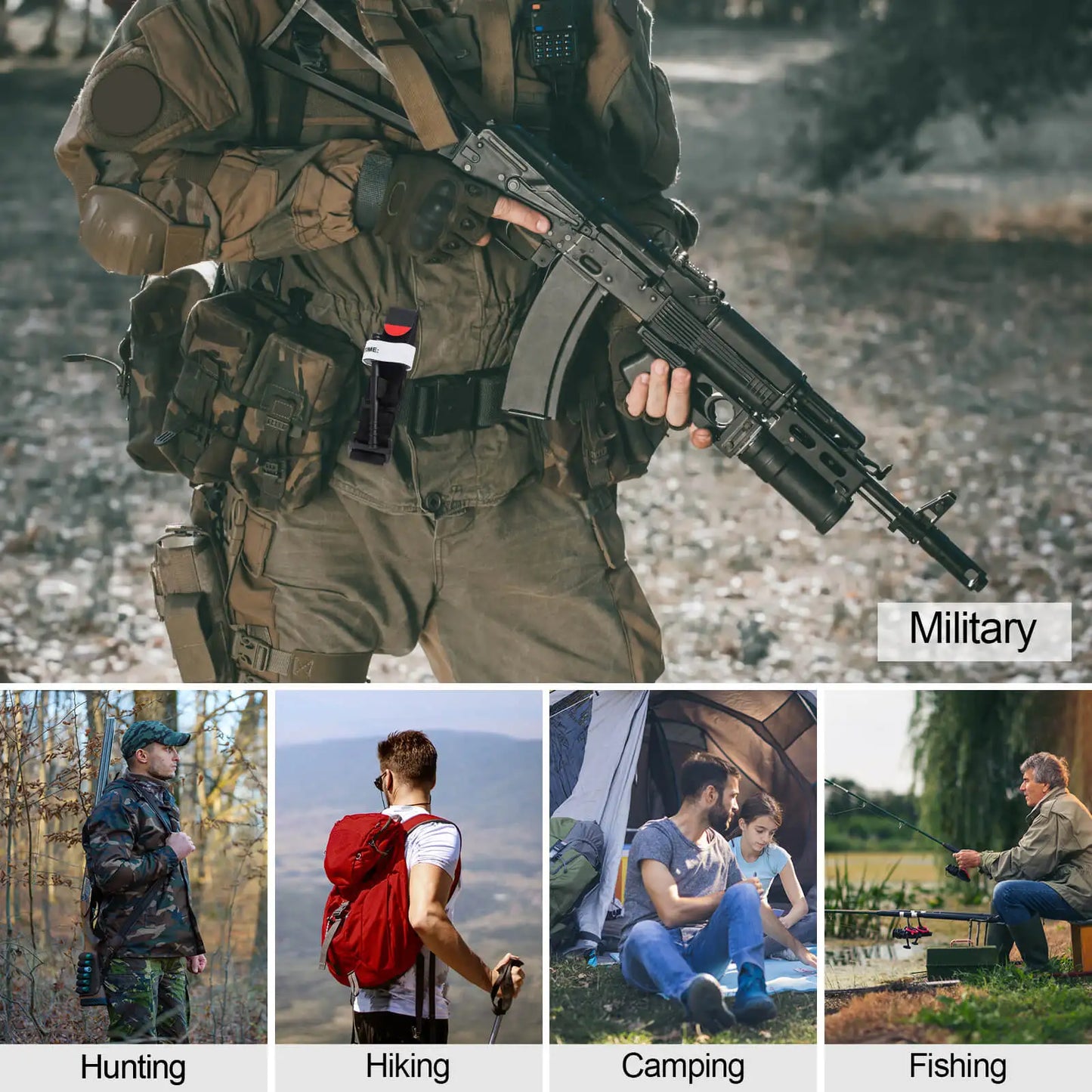Aluminum Rod Tactical Tourniquet For Survival Hemostasis