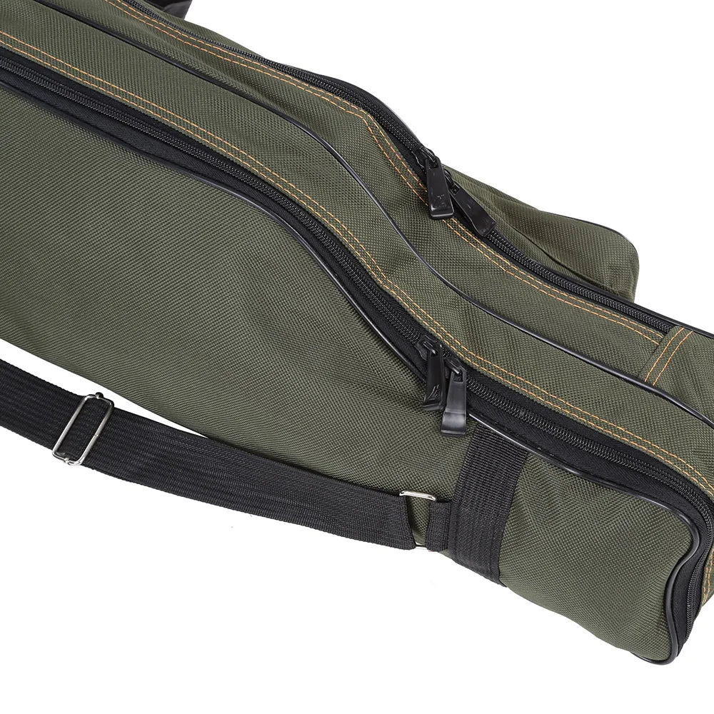 Canvas Folding Fishing Rod Carrier Bag