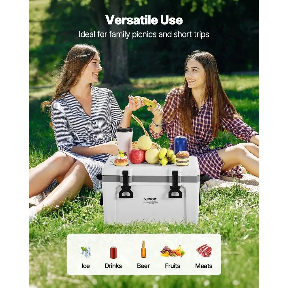 Insulated Portable Cooler With Handle Strap