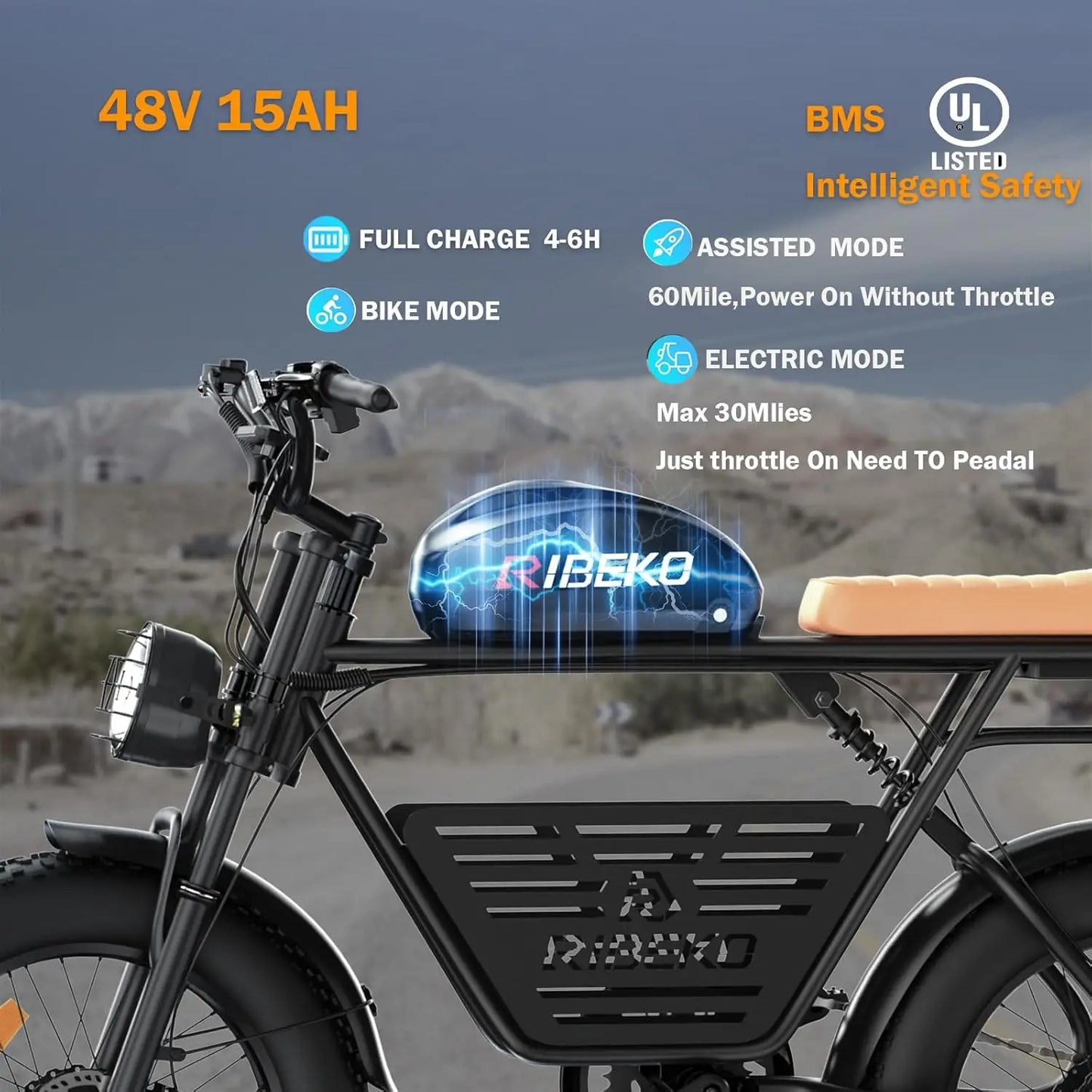CT20Pro Dual Motor Electric Fat Tire Ebike Long Range