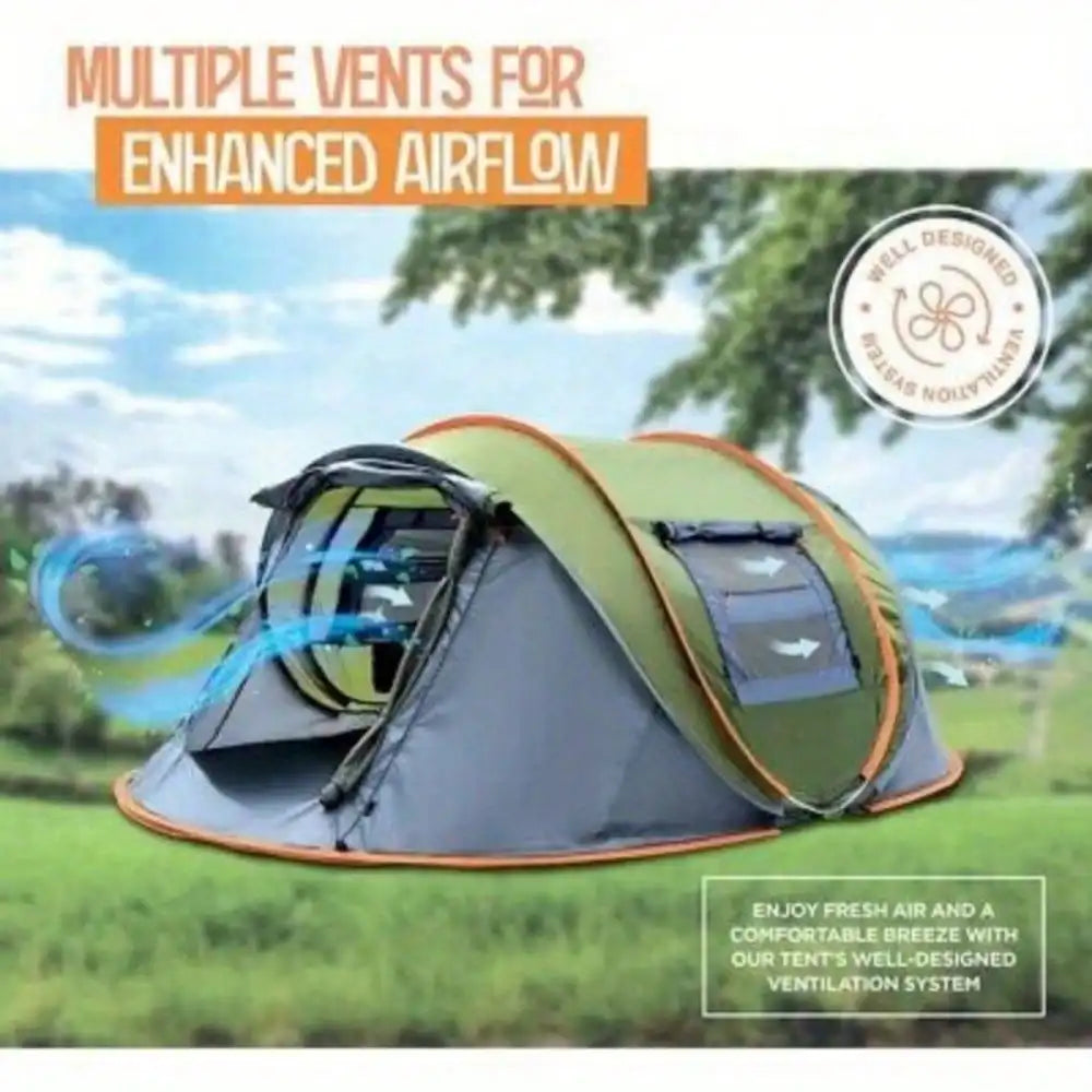 Pro Gear Sporting Goods Pop Up Camping Tent 2 Doors