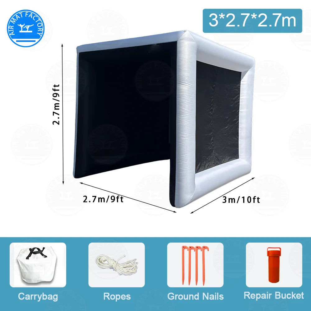 Inflatable Golf Swing Simulator Net Cage