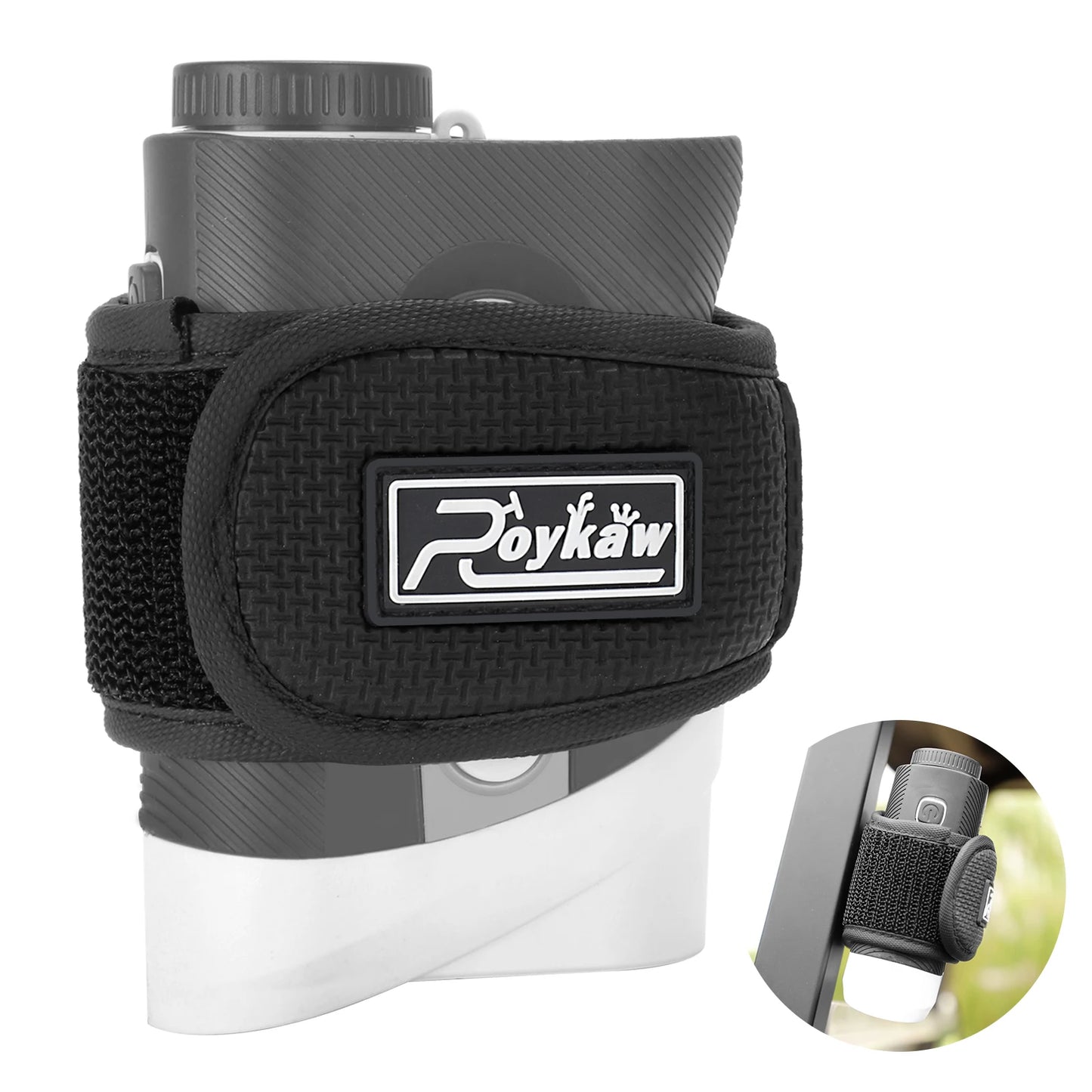 Roykaw Rangefinder Wrap Mount For Golf Cart Frame Accessory