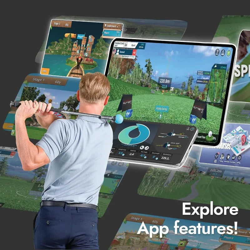 YTYIN Phigolf Home Golf Simulator With Motion Sensor