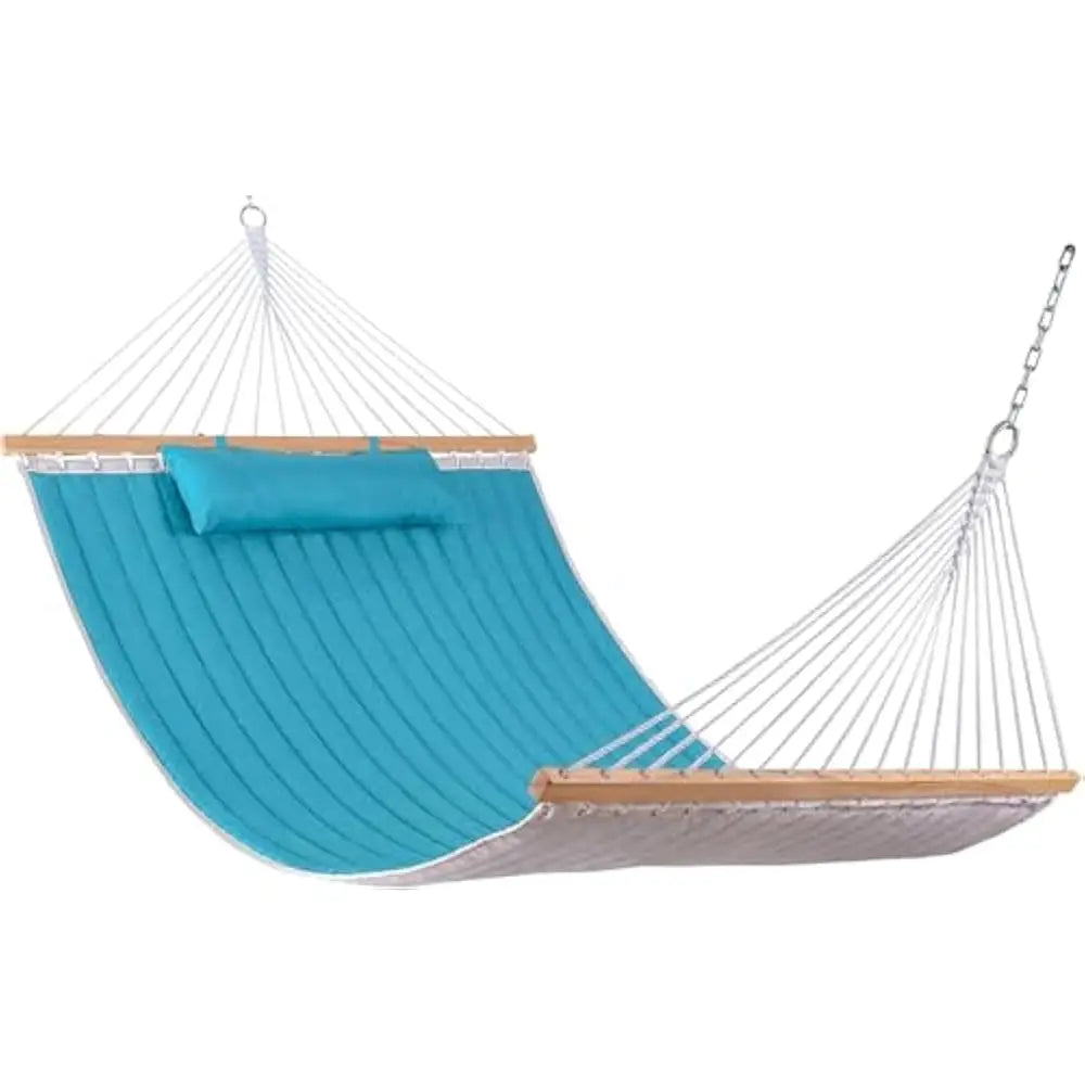 General Quilted Double Fabric Hammock With Spreader Bars