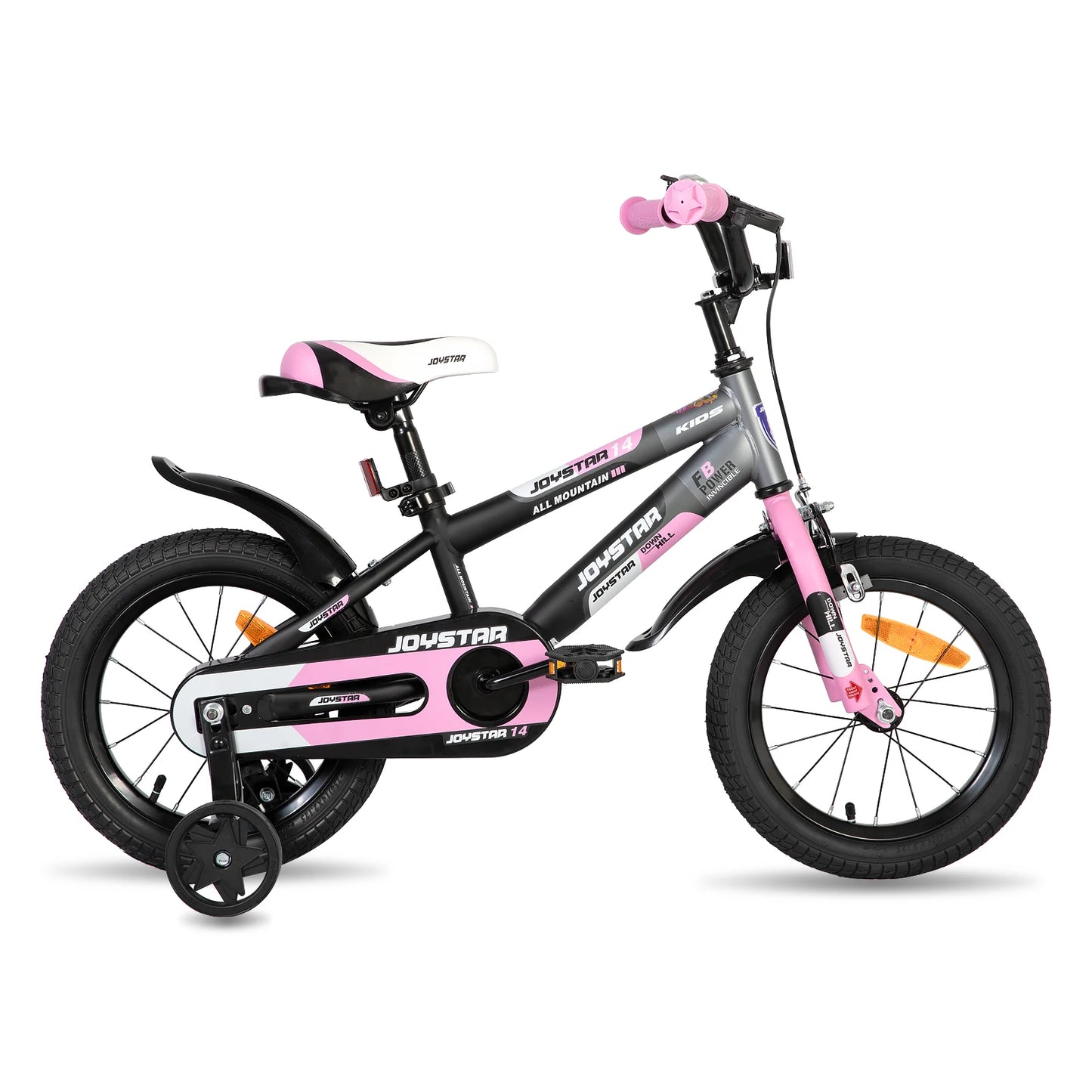 JOYSTAR Kids Bike For Ages Three To Ten With Training Wheels Easy To Install For Boys And Girls