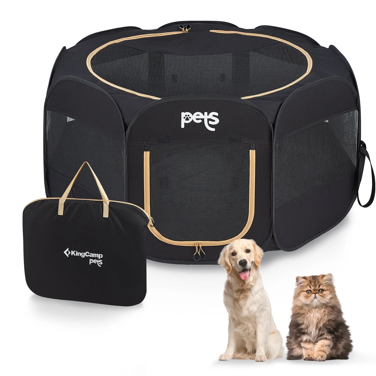 KingCamp Dog Tent Playpen Portable Pop Up Kennel Indoor