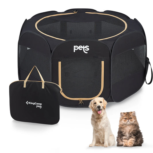 KingCamp Dog Tent Playpen Portable Pop Up Kennel Indoor
