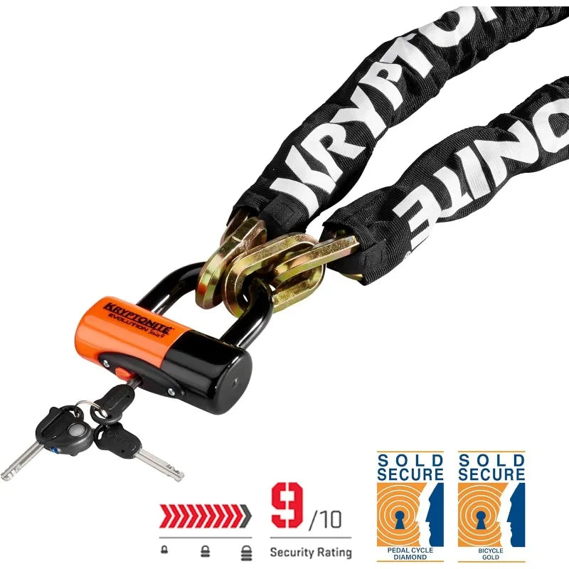 YTYINH Heavy Duty Hardened Manganese Steel Chain Lock