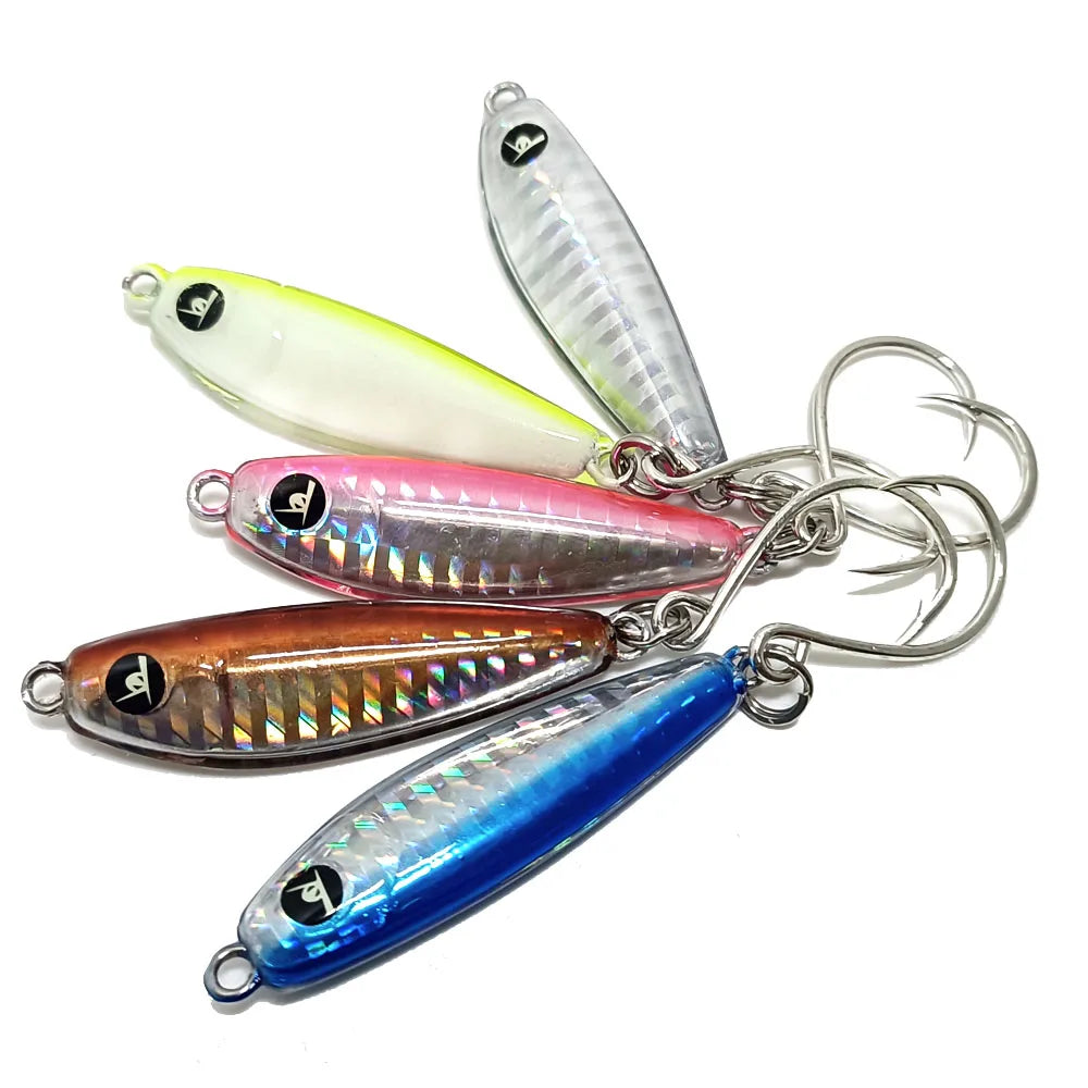 Kmucutie Epoxy Resin Fishing Jig Lure Peanut Jig 1oz