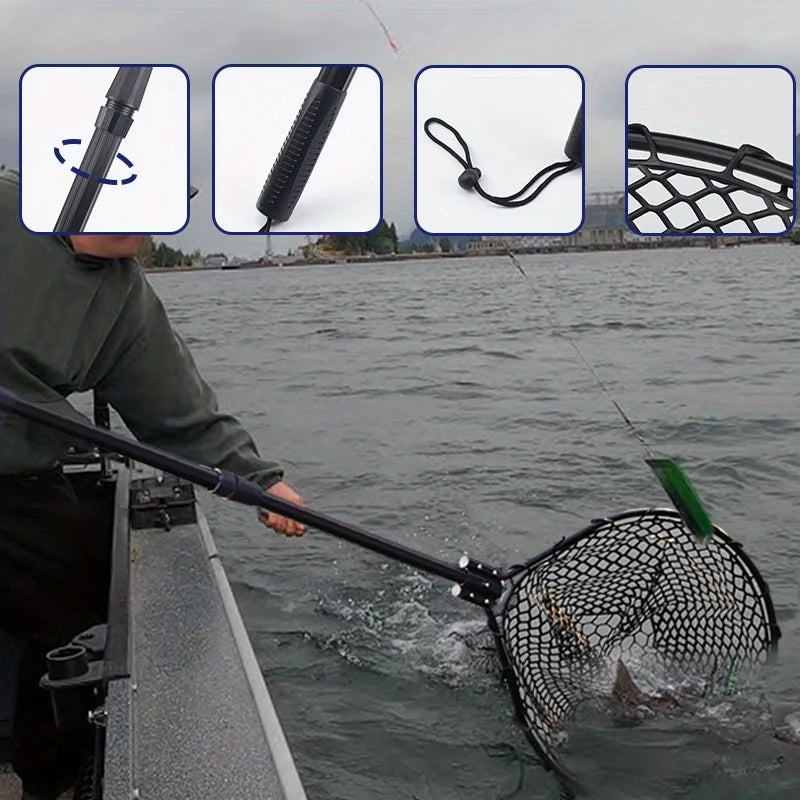 Retractable Folding Kayak Fishing Landing Net