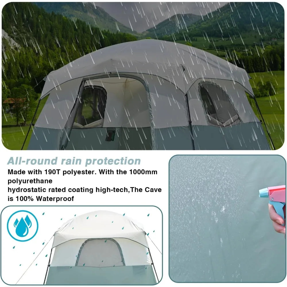 Pro Gear Sporting Goods Waterproof Camping Tent Rainfly