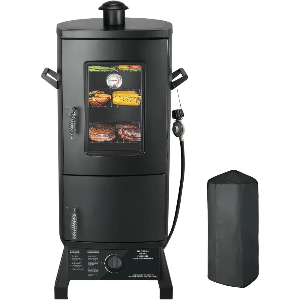 Pro Gear Sporting Goods Vertical Smoker With Temp Control
