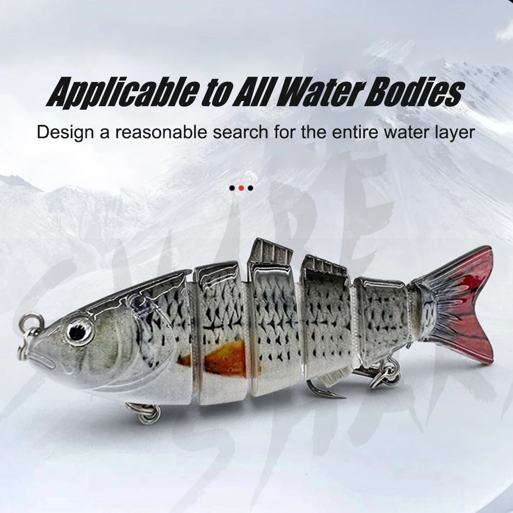 Swimbait Crankbait Bionic Multi Jointed Fishing Lures