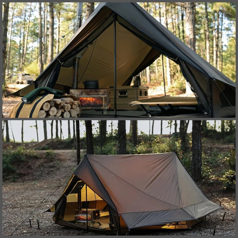 Pro Gear Sporting Goods Hot Tent With Stove Jack Shelter