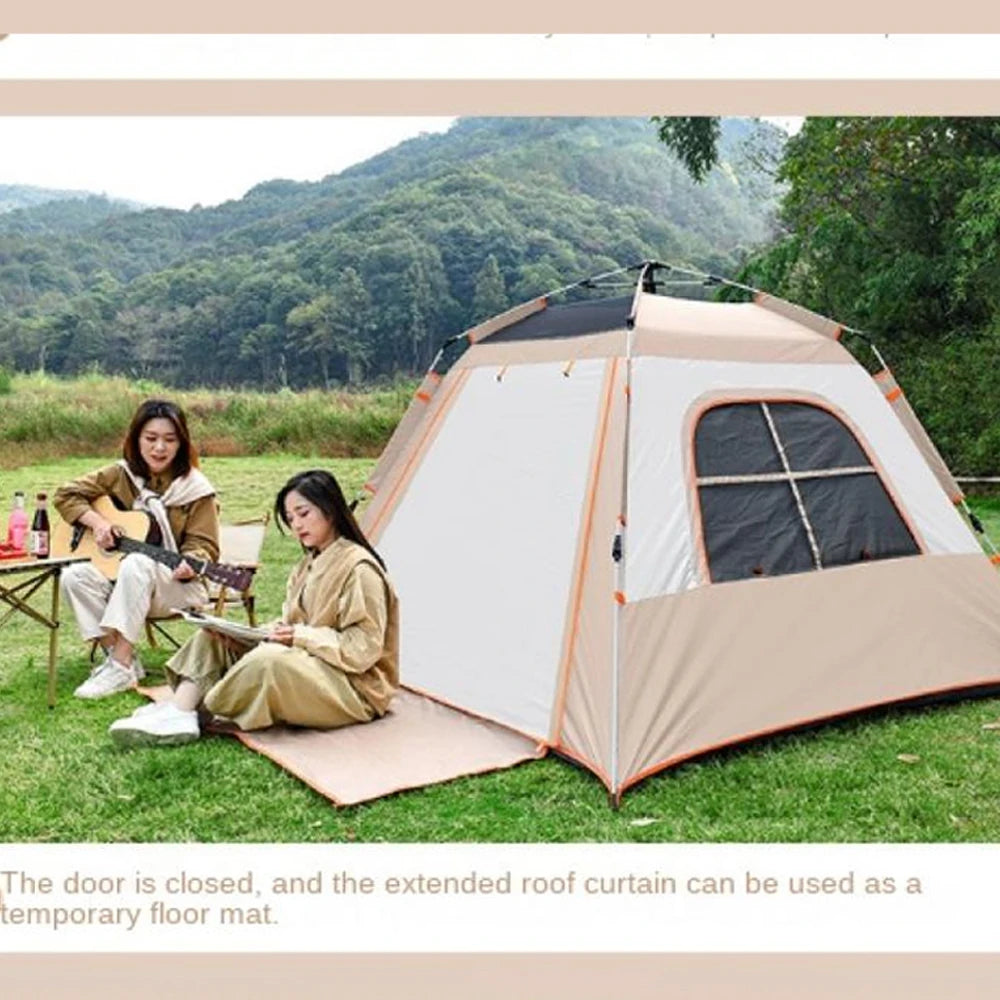 Pro Gear Sporting Goods One Touch Ridge Tent 3 To 8 People