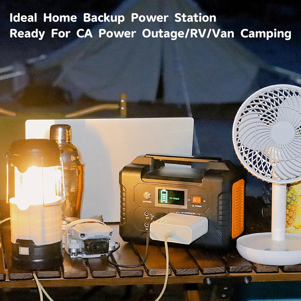 Flashfish Portable Power Station Solar Generator Camping