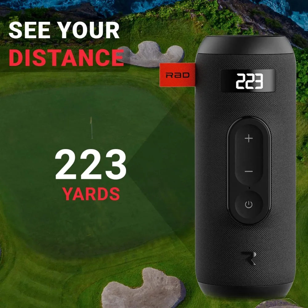 GPS Bluetooth Golf Speaker Magnetic IPX6 Waterproof