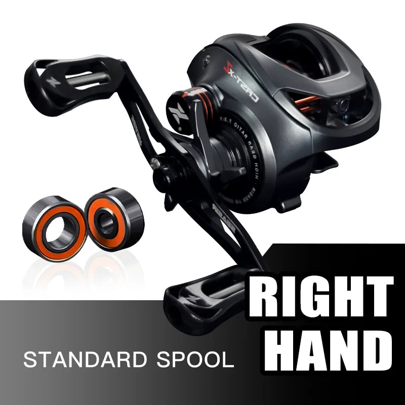 SeaSir Cast X2 Baitcasting Reel Hybrid Ceramic Bearings
