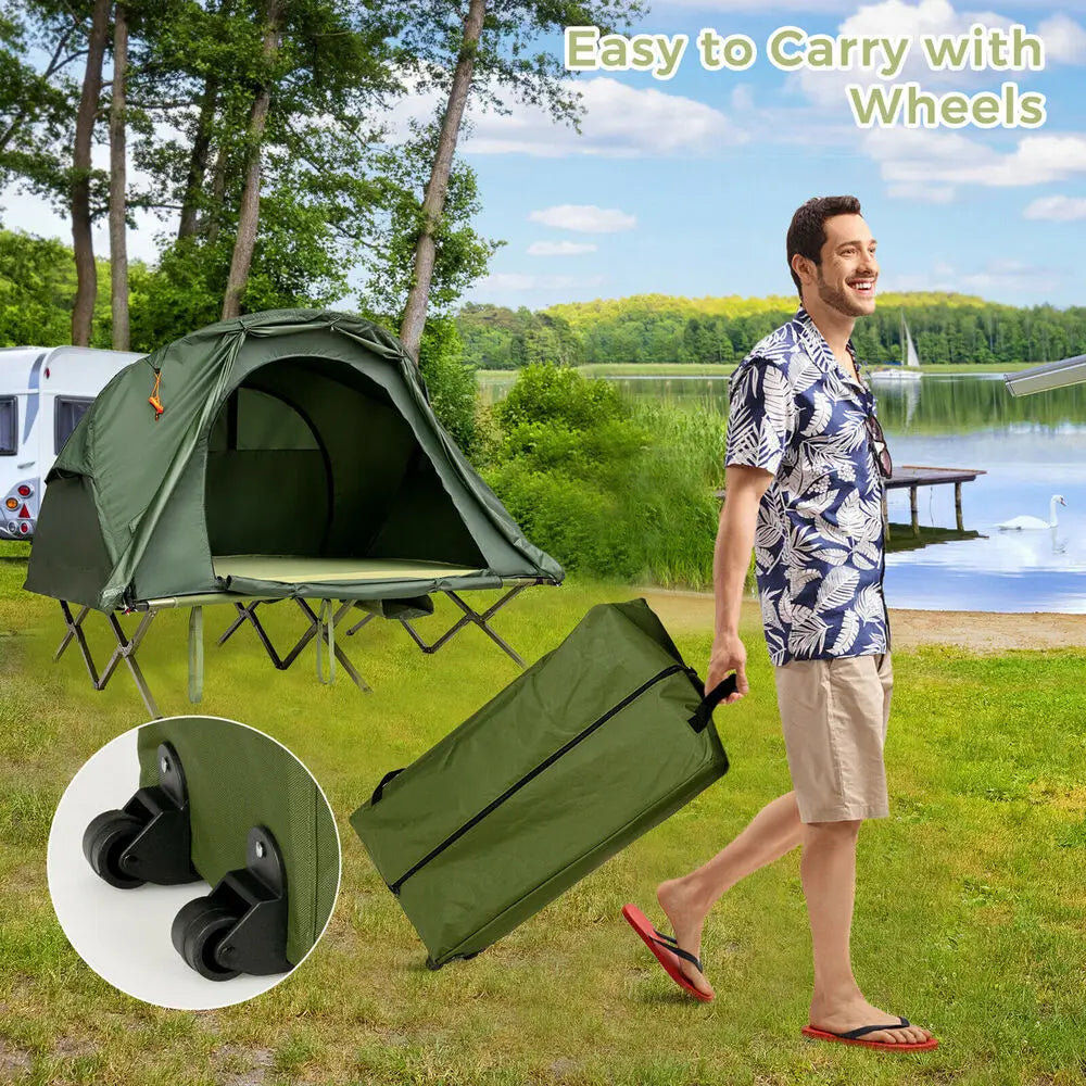 Pro Gear Sporting Goods Aluminum Tent Cot With Cover