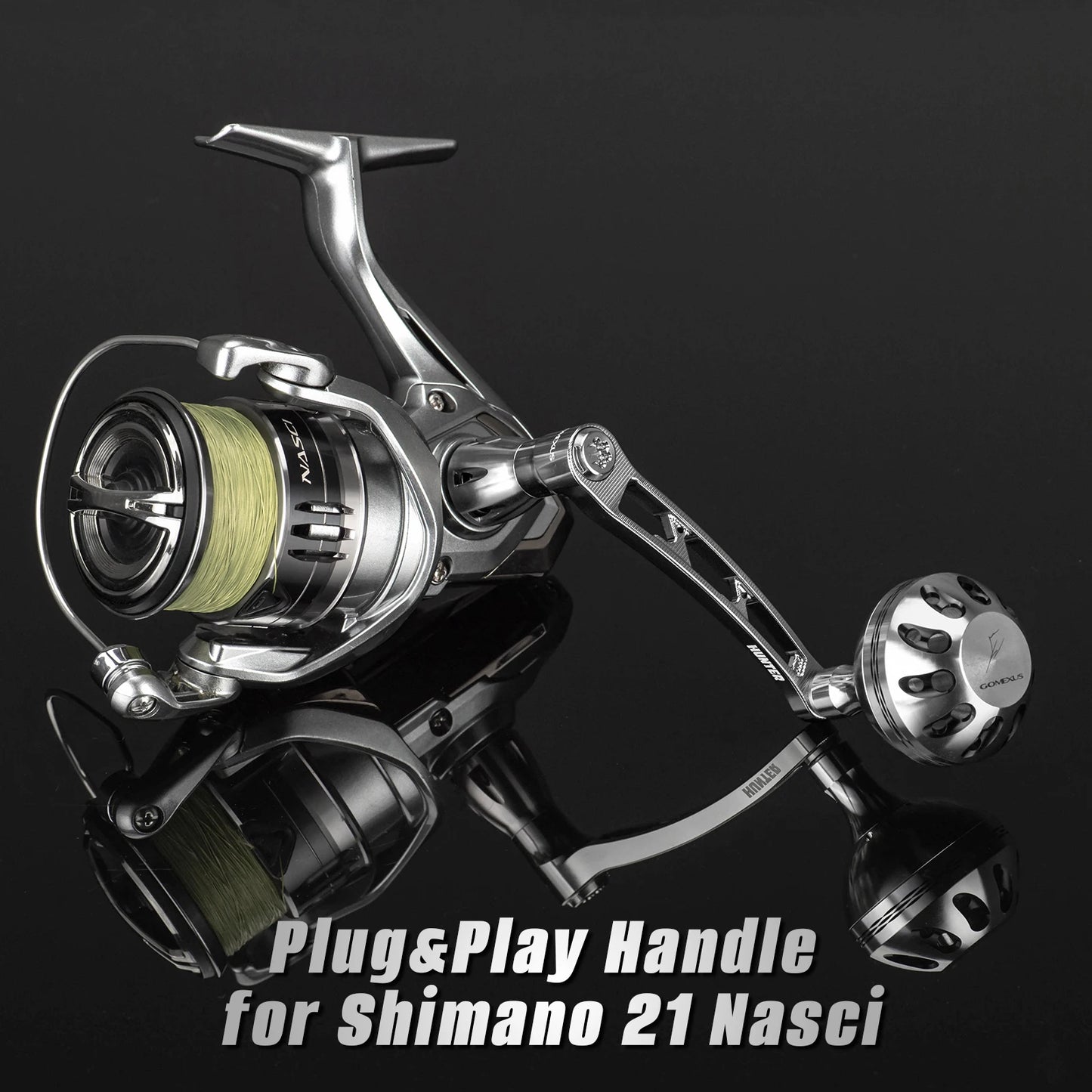 Gomexus Power Handle For Shimano Stradic Stella Reels