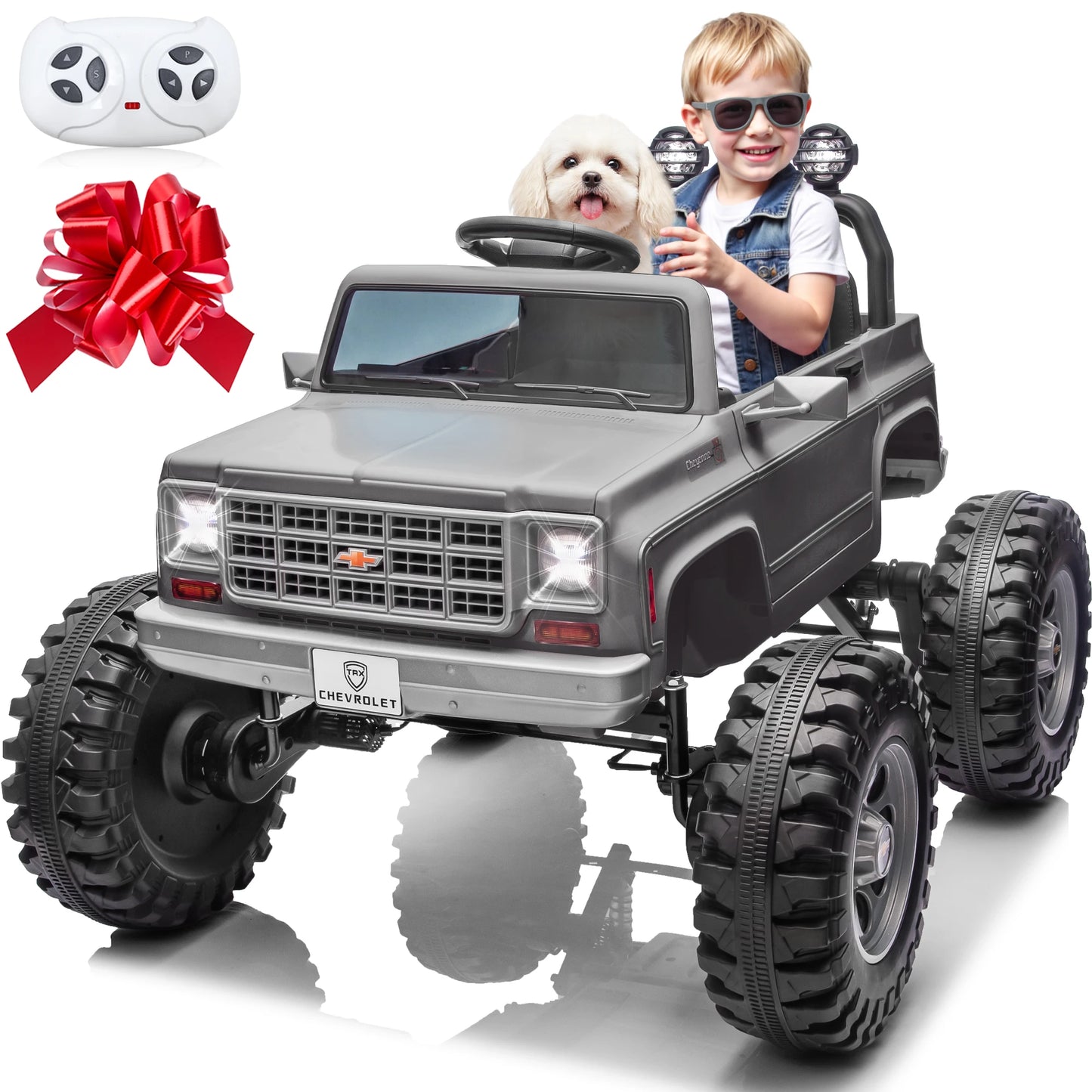 Joyracere Licensed Chevrolet Cheyenne Ride On Truck 24V