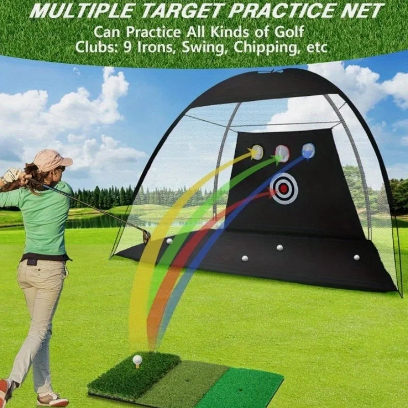 Pro Gear Sporting Goods Golf Practice Net Deluxe Training