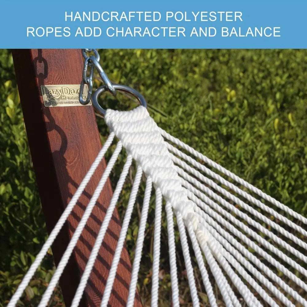 General Quilted Double Fabric Hammock With Spreader Bars