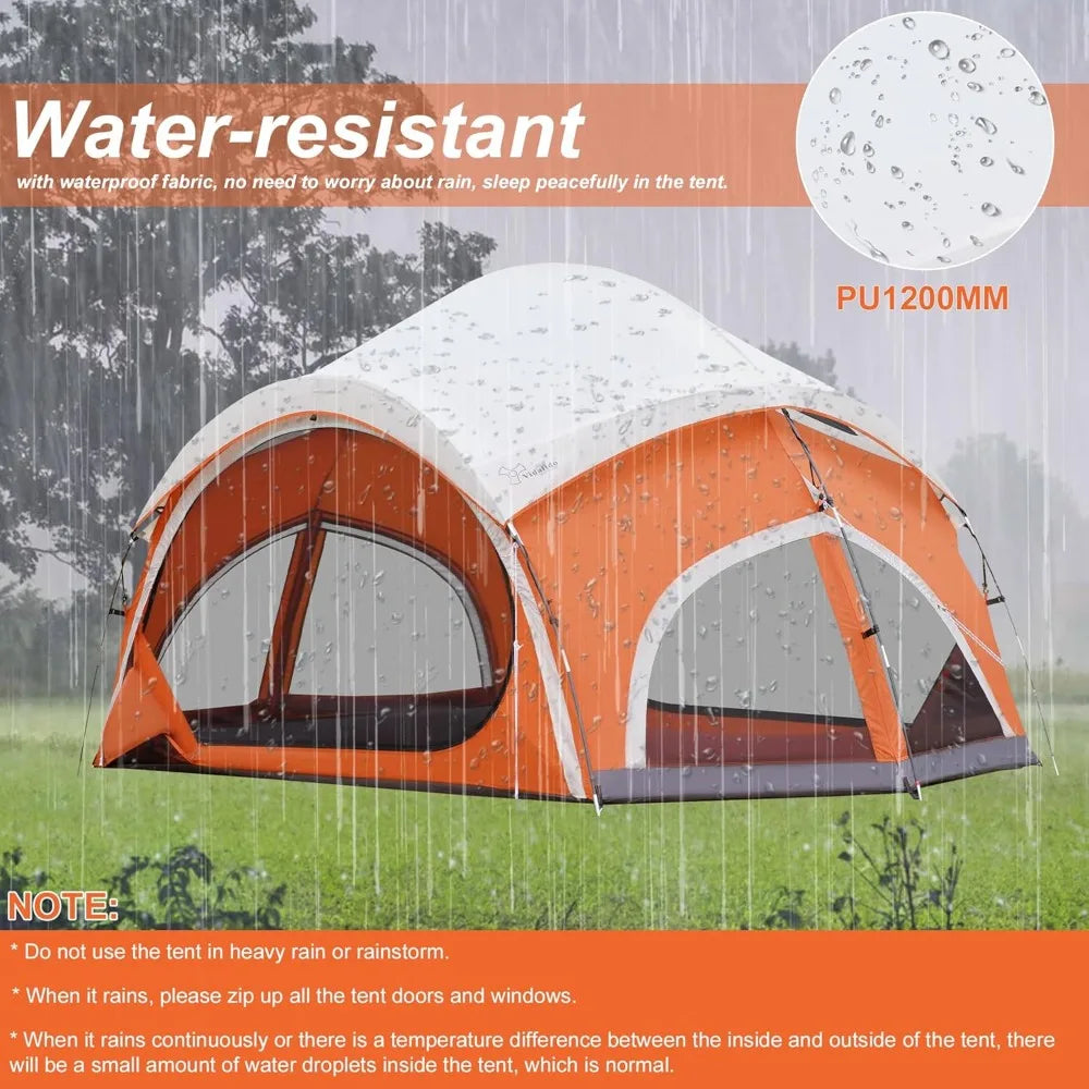 Pro Gear Sporting Goods Waterproof Tent With Mesh Doors