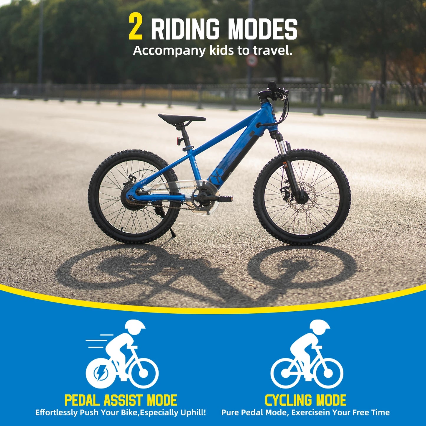 JOYSTAR Kids Electric Bike 250W 15 Mile Range 15 MPH