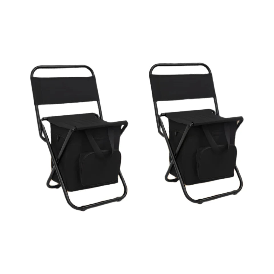 Fundango Foldable Fishing Chair With Backrest Lightweight