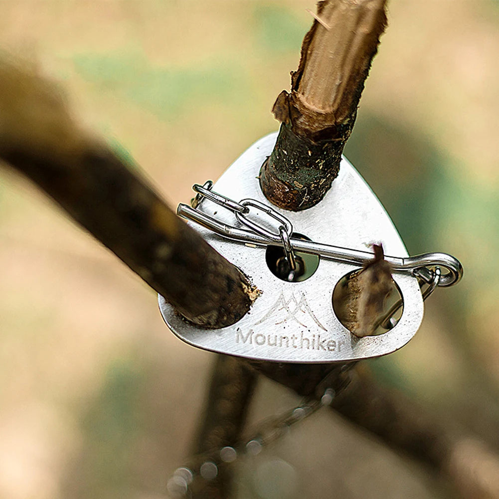 Camping Tripod Pot Hanger Stainless Steel Cookware Kit