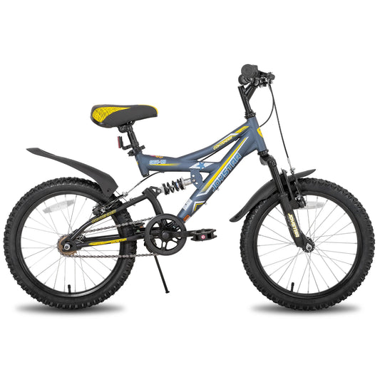 JOYSTAR Kids Mountain Bike Dual Suspension For Ages 5 To 13 With Steel Frame And Durable Braking
