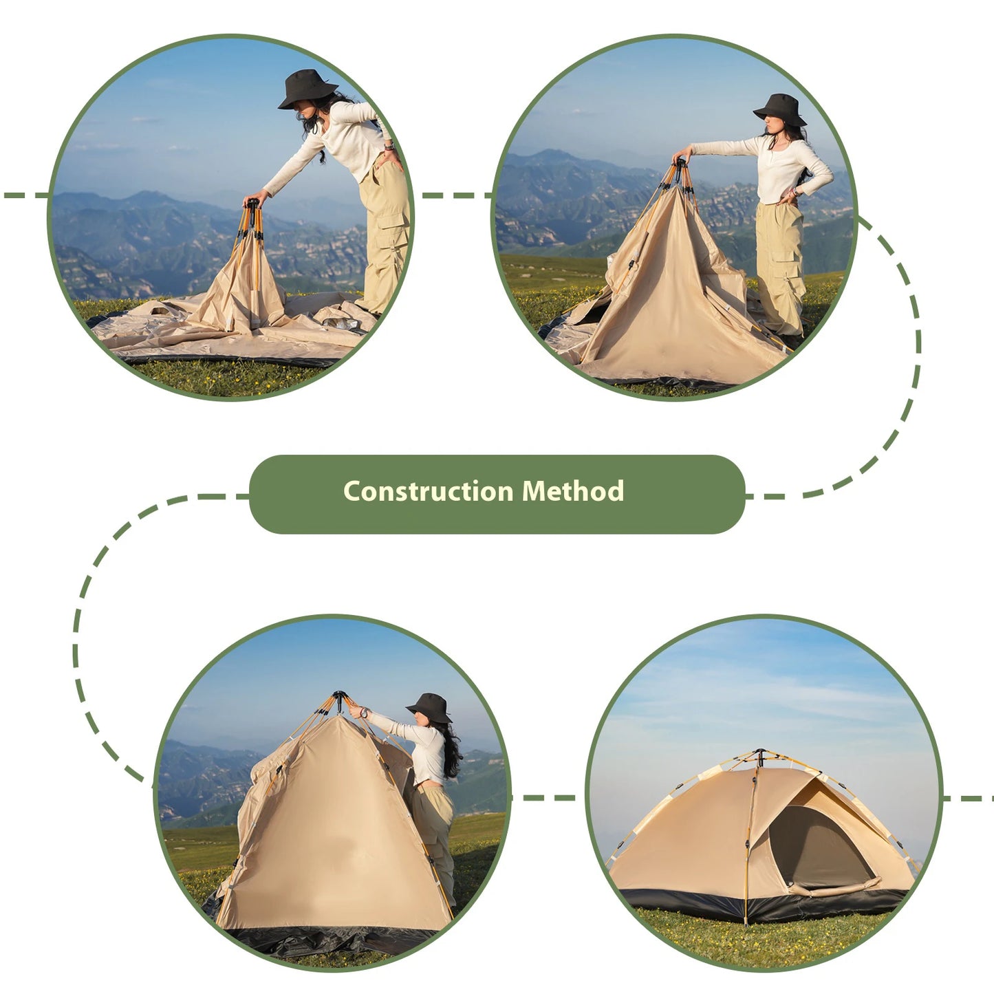 Pro Gear Sporting Goods Pakicetus Family Camping Tent
