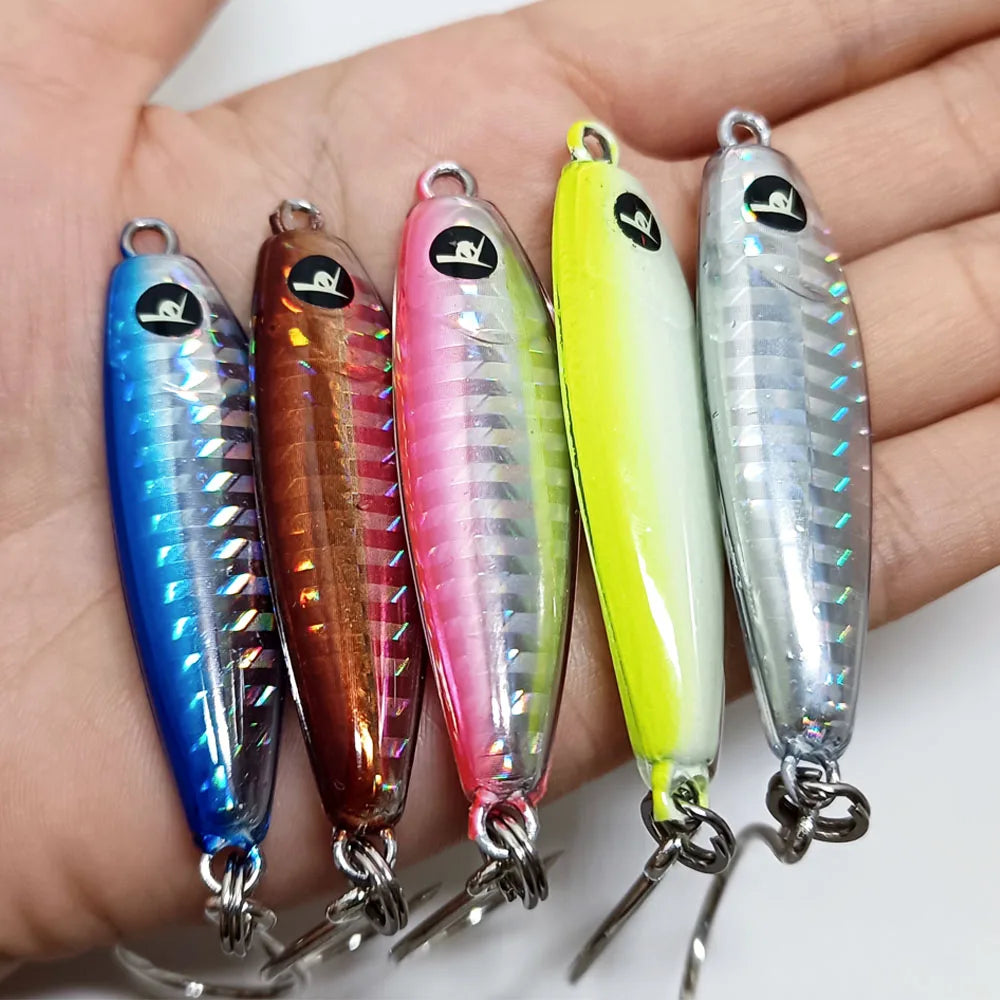 Kmucutie Epoxy Resin Fishing Jig Lure Peanut Jig 1oz