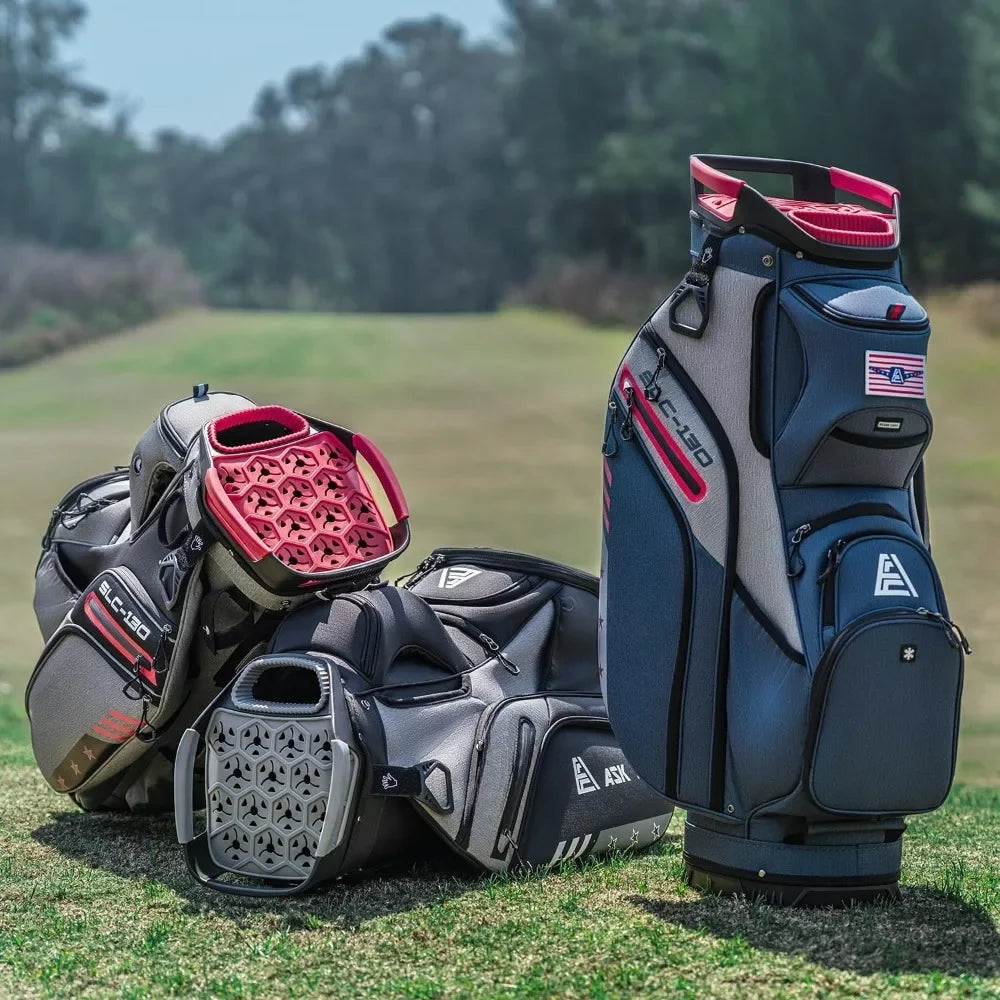 Pro Gear Sporting Goods Golf Cart Bag 15 Divider Rain Cover