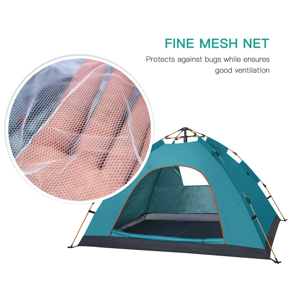 LIXADA Pop Up Tent Water Resistant Portable Camping Shelter