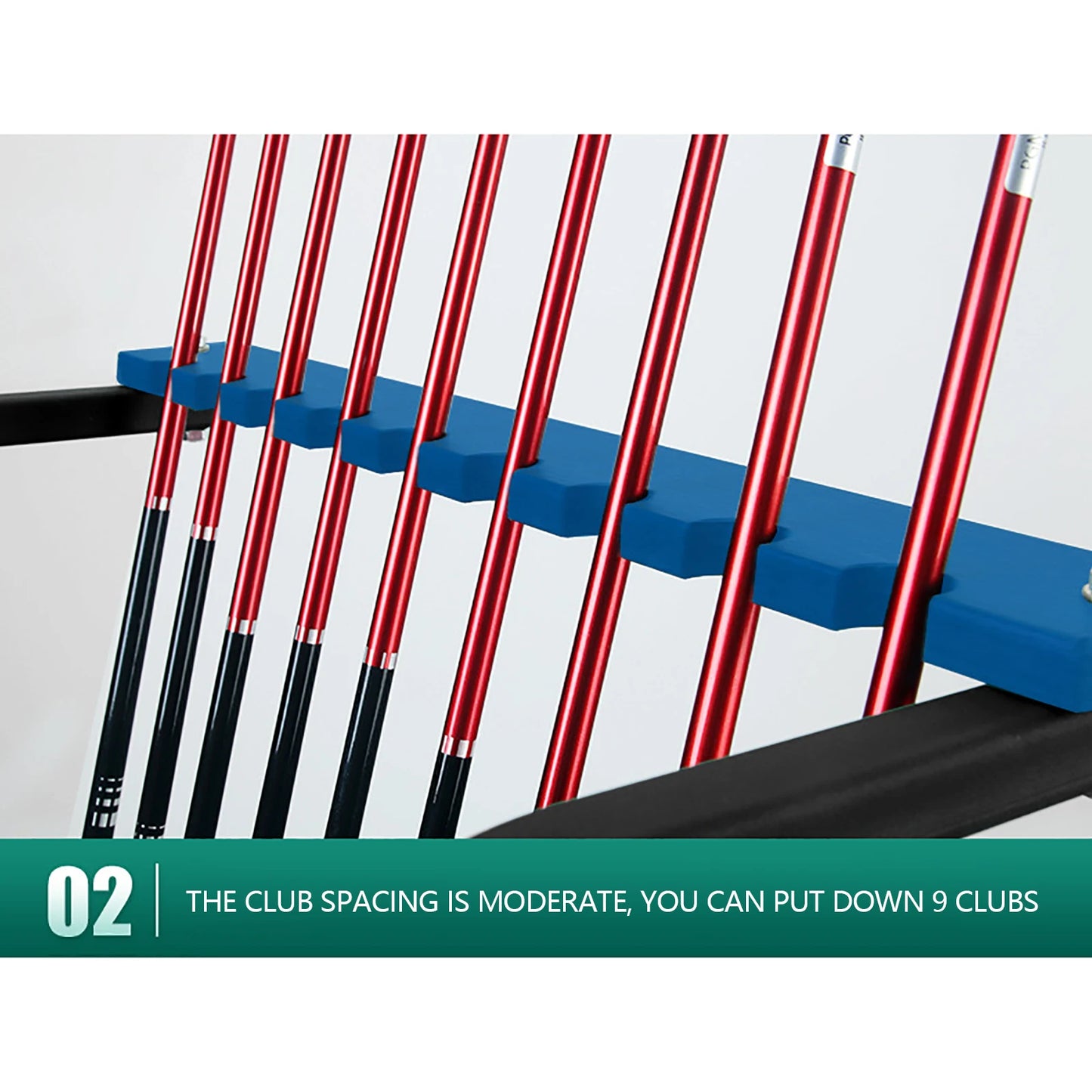 Pro Gear Sporting Goods Golf Club Holder 9 Hole Stand
