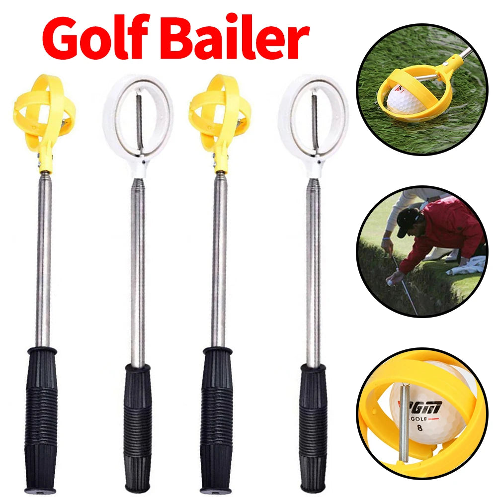 Golf Ball Pick Up Tool Telescopic Retriever Waterproof