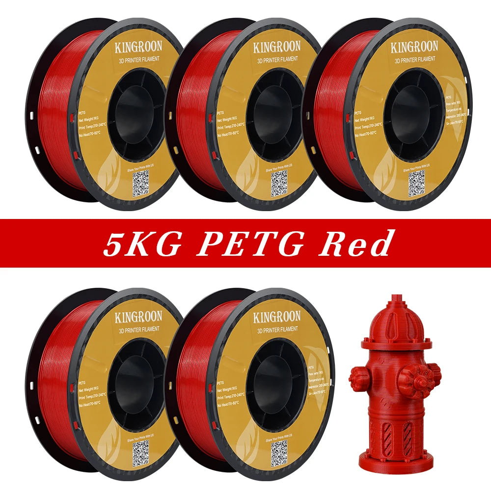 Kingroon High Quality PLA Filament Eco Friendly 3D Printing