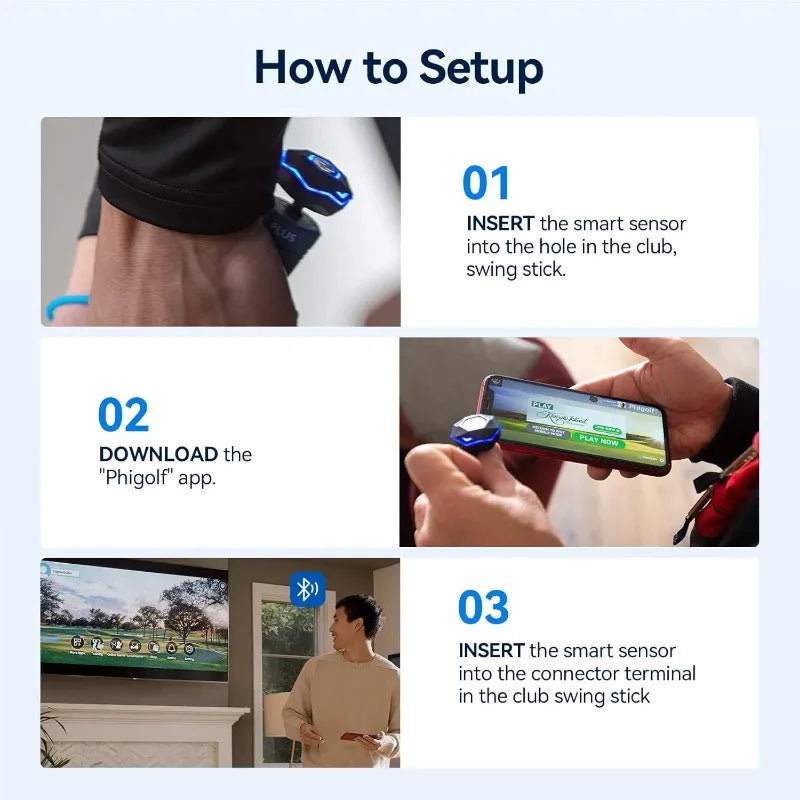 YTYIN Phigolf Home Golf Simulator With Motion Sensor