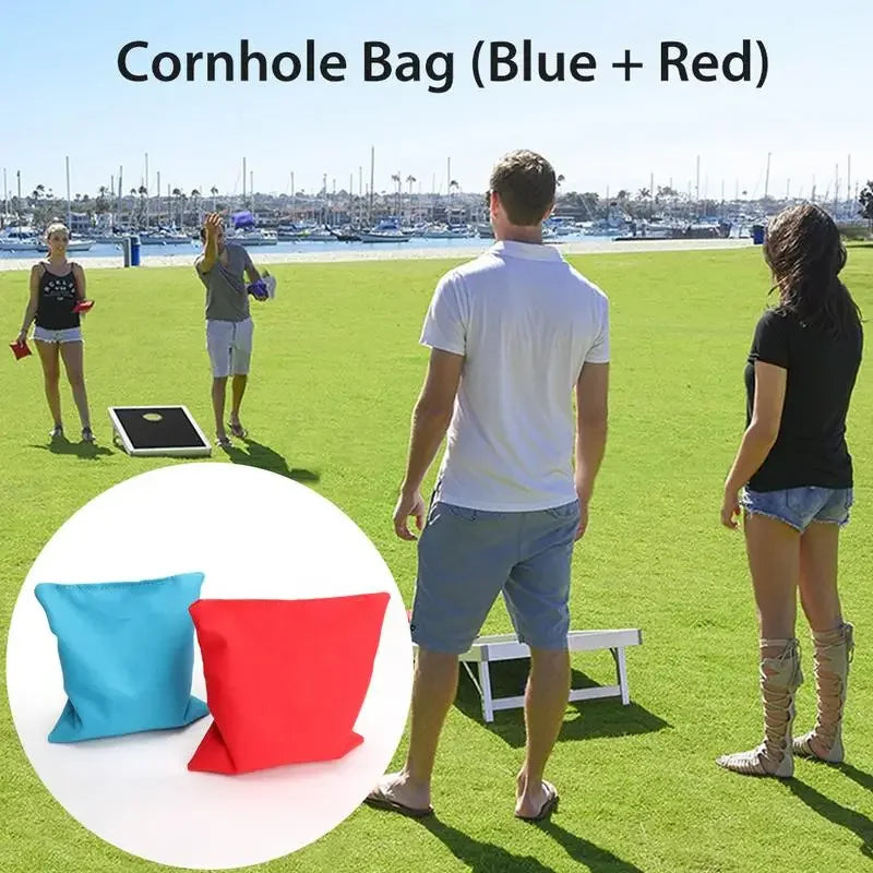 Electric Cornhole Bean Bags Set 8 Pack For Outdoors Durable Training Equipment For Family Outdoor Games