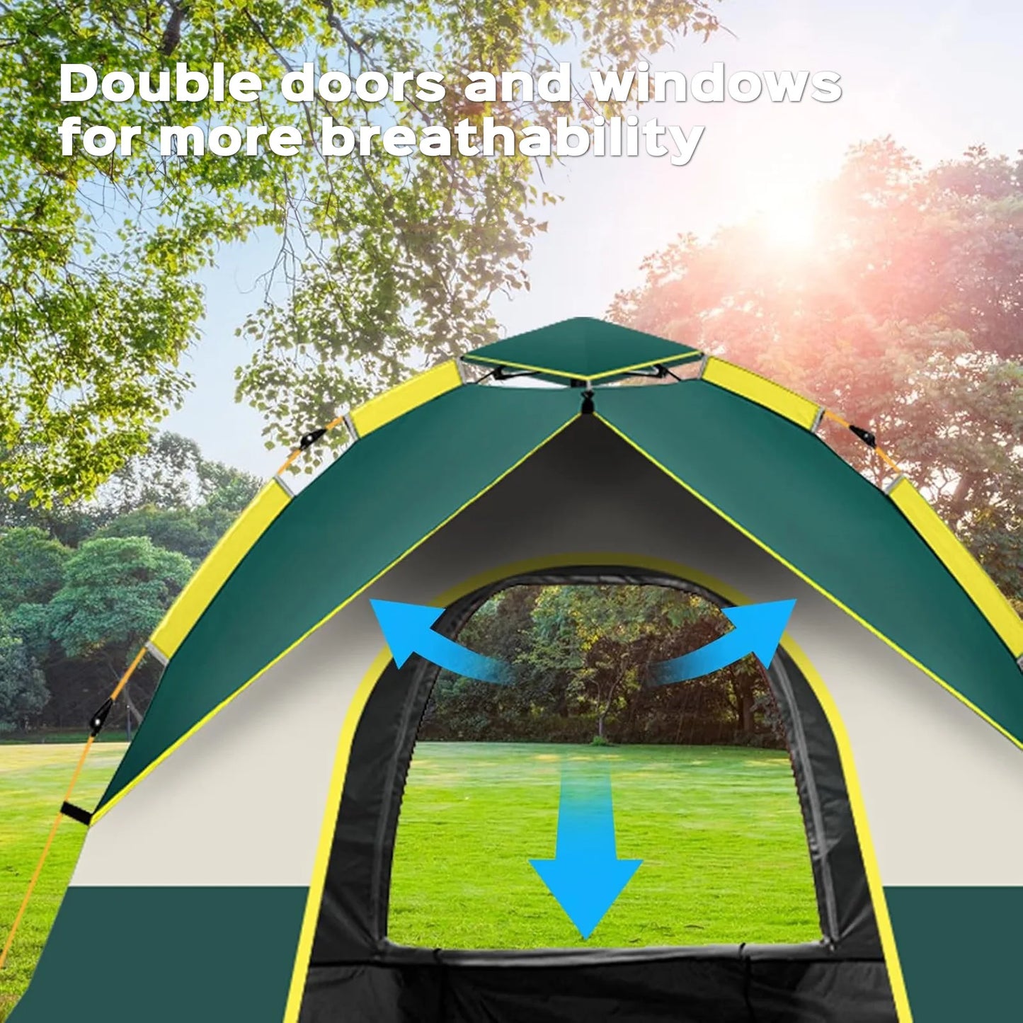 Pro Gear Sporting Goods Lovewe Waterproof Quick Opening Tent