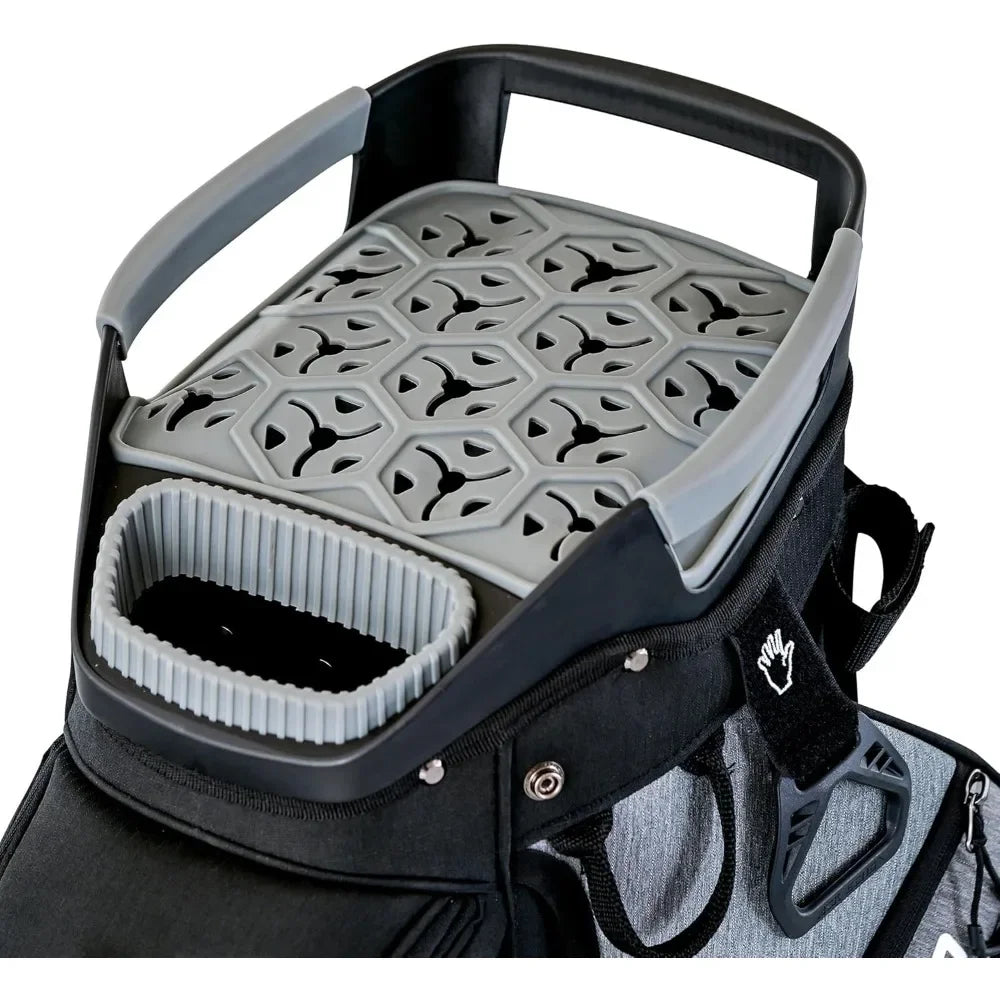 Pro Gear Sporting Goods Golf Cart Bag 15 Divider Rain Cover