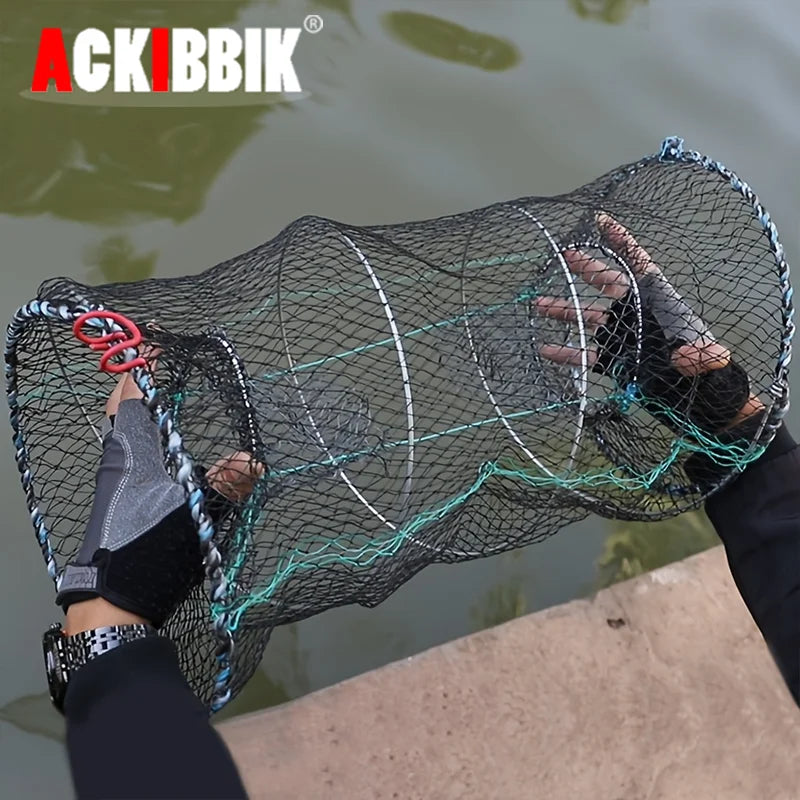 Hign Concerned Collapsible Crab Minnow Trap With Rope