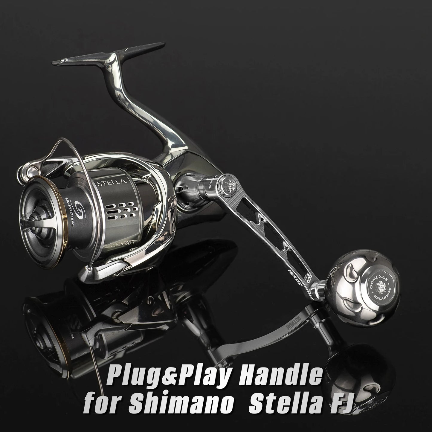 Gomexus Power Handle For Shimano Stradic Stella Reels