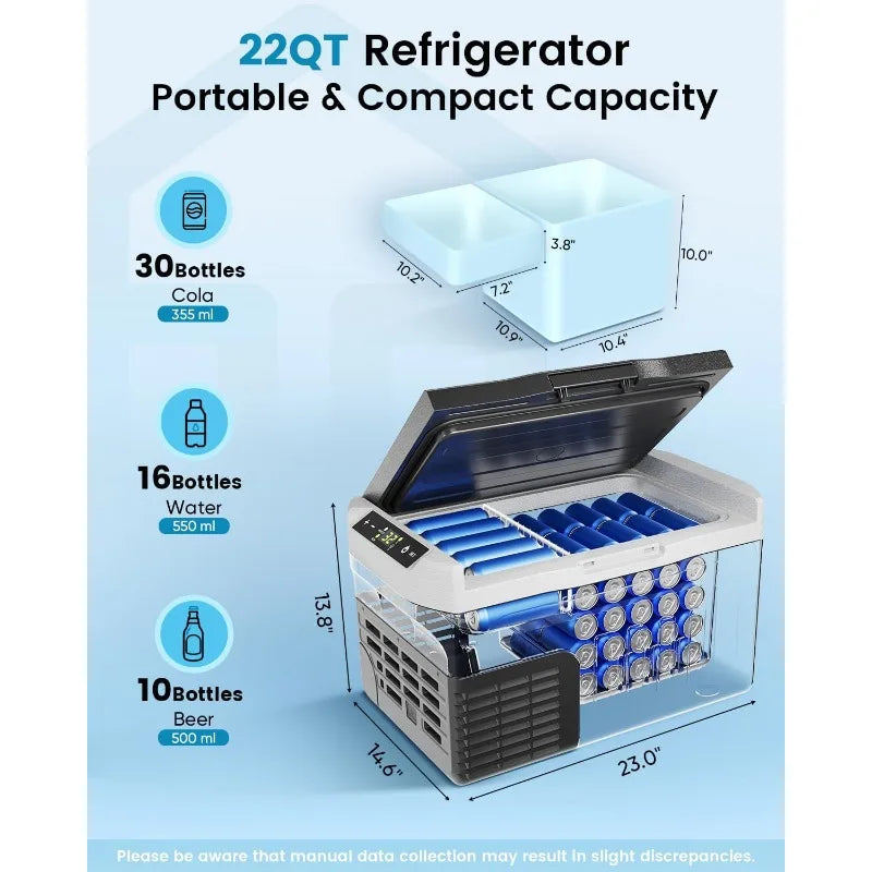 Pro Gear Sporting Goods 12V Portable Refrigerator Outdoors