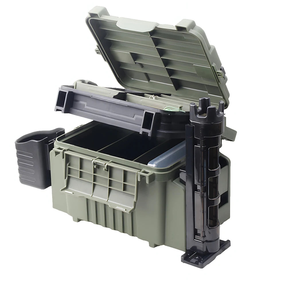 APWIKOGER Portable Fishing Rod Stand Holder For Boxes
