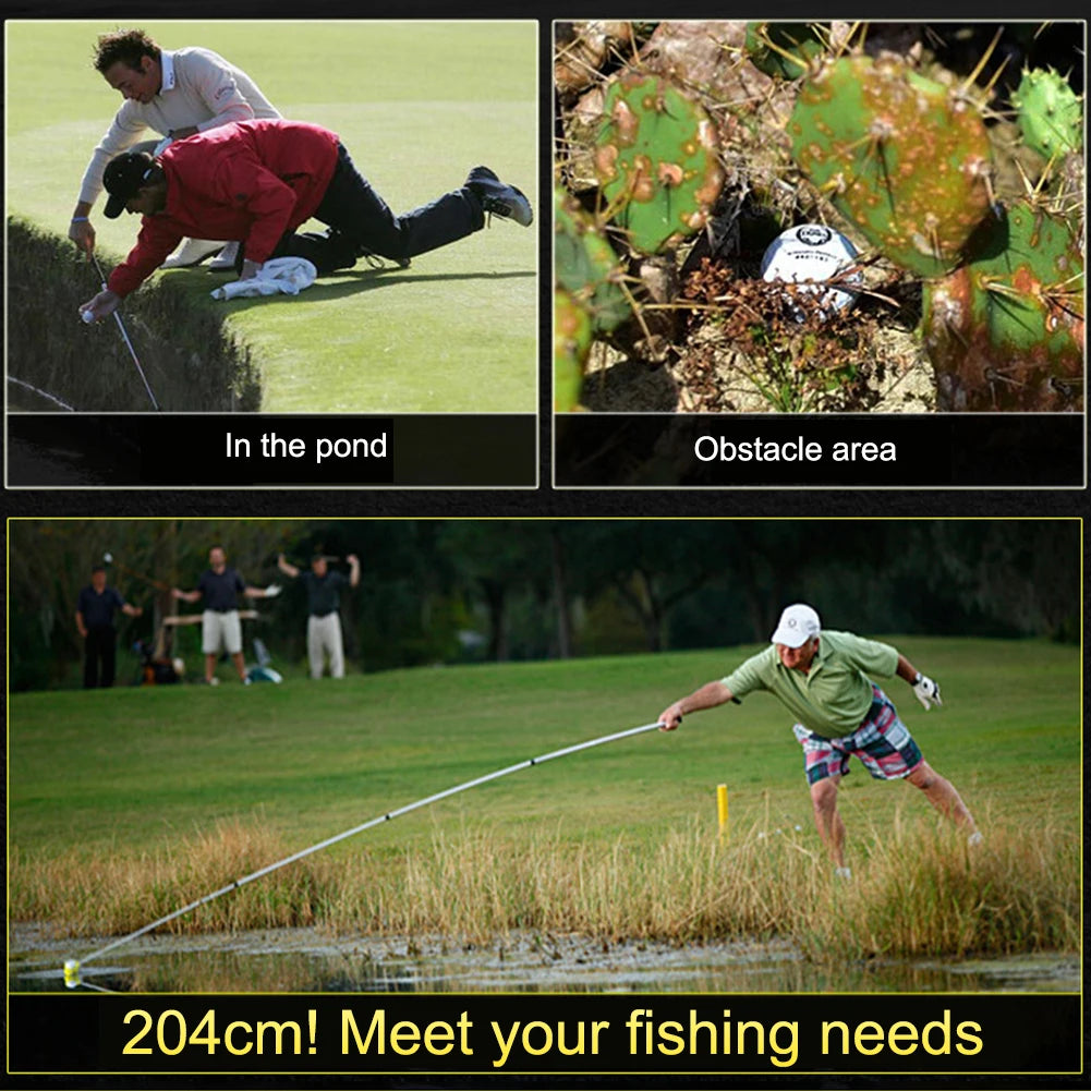 Golf Ball Pick Up Tool Telescopic Retriever Waterproof