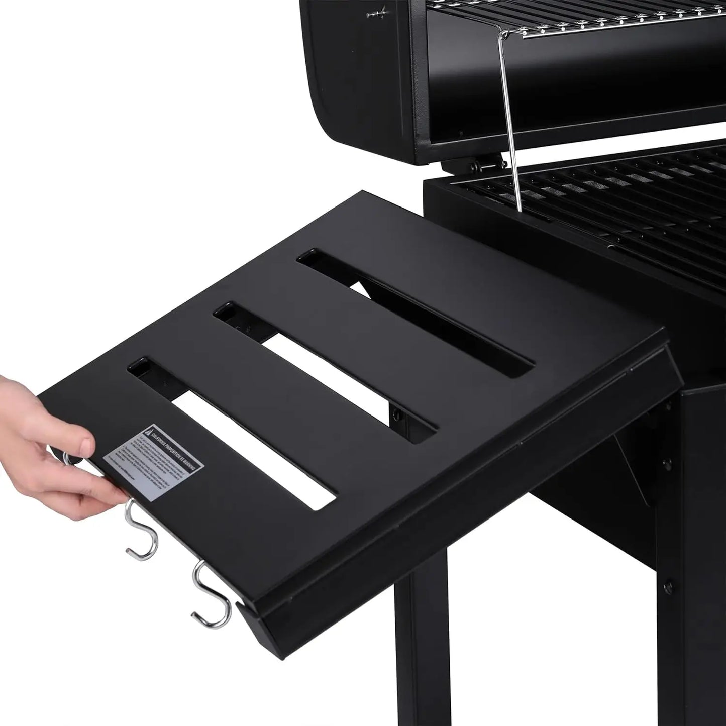 Charcoal Grill Deluxe BBQ Smoker For Picnic Camping Patio